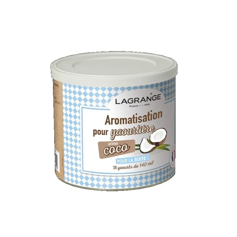 Yaourtières<LAGRANGE Arôme coco pour yaourts,