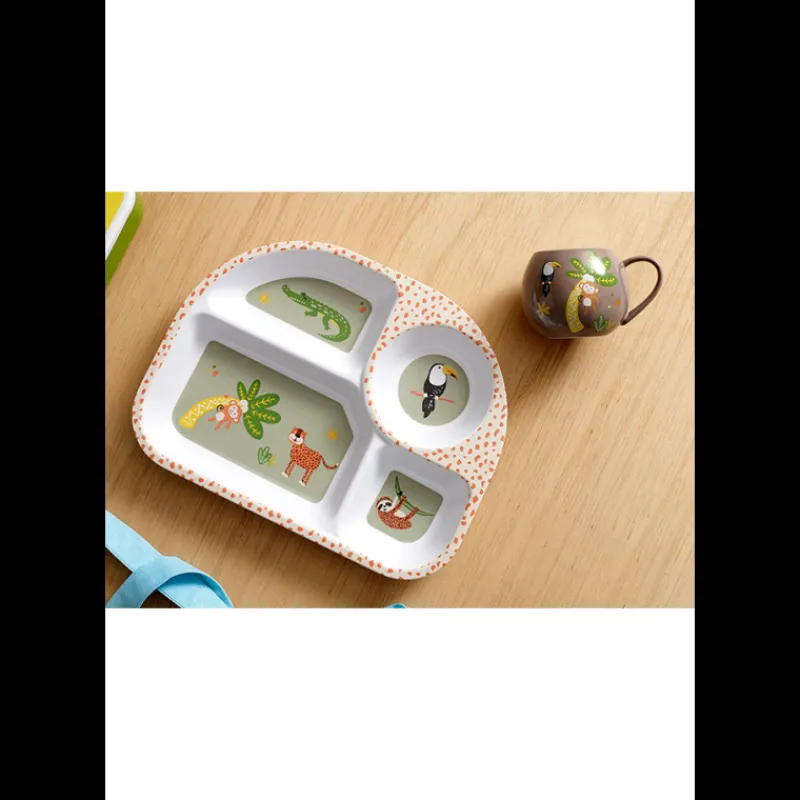 La Vaisselle Pour Enfant<Ladelle Assiette compartimentée,