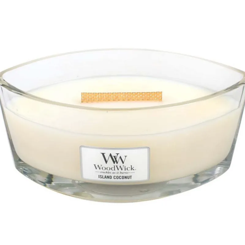 Bougies Parfumées | Bougies Décoratives<Woodwick Bougie parfumée Ellipse Noix de coco des iles,
