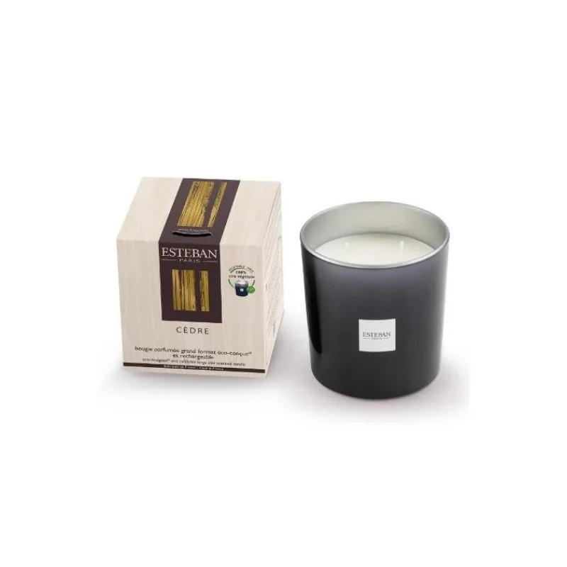 Bougies Parfumées | Bougies Décoratives<ESTEBAN Bougie parfumée 450g Cèdre,