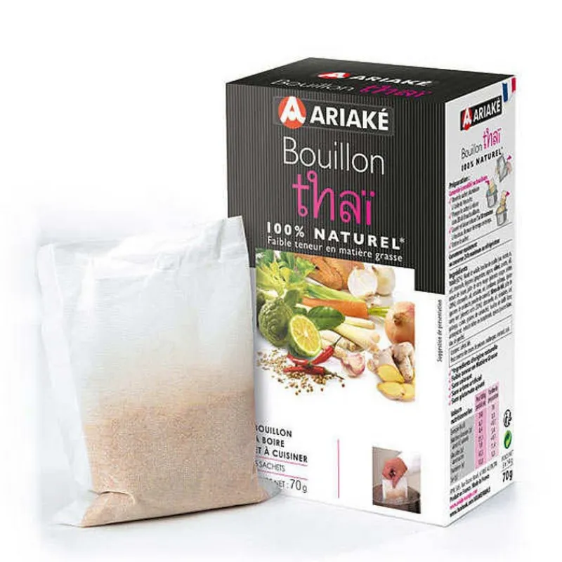 Épices & Condiments<ARIAKÉ Bouillon Thaï, Ariaké
