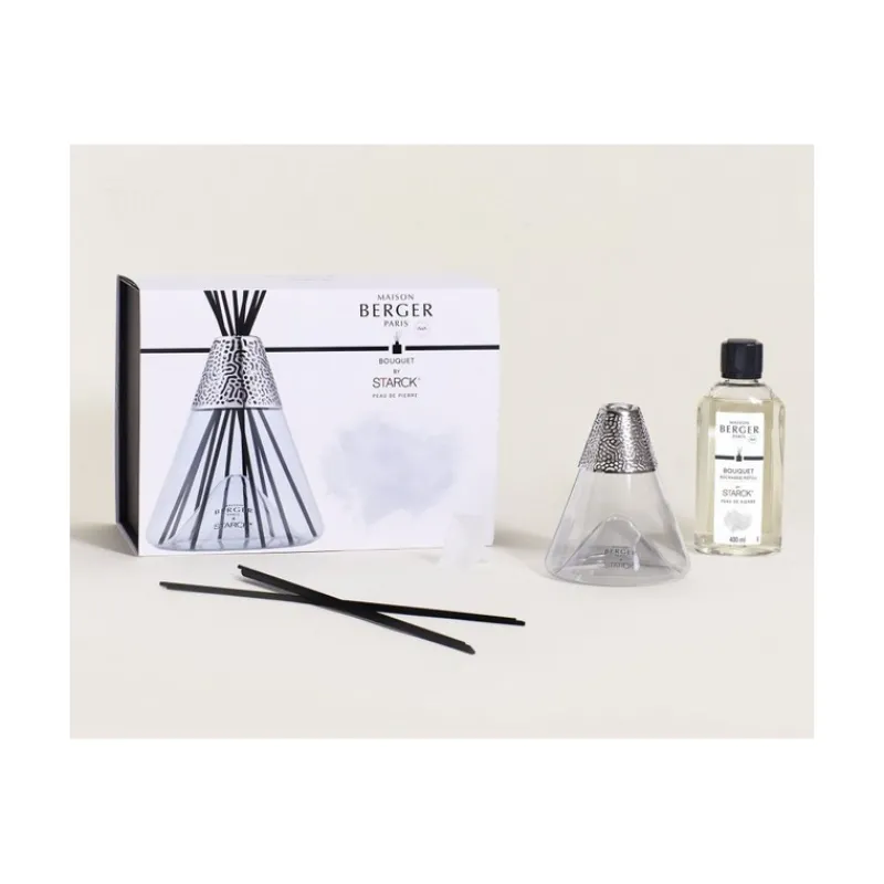 Diffuseurs De Parfum D'Intérieur<MAISON BERGER Bouquet parfumé 400 ml Starck Peau de pierre,