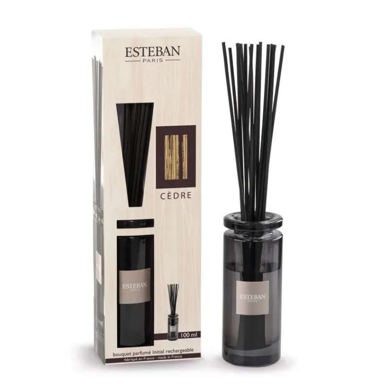 Diffuseurs De Parfum D'Intérieur<ESTEBAN Bouquet parfumé Initial Cèdre,