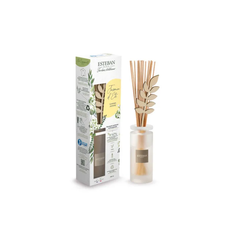 Diffuseurs De Parfum D'Intérieur<ESTEBAN Bouquet parfumé Jasmin d'été,
