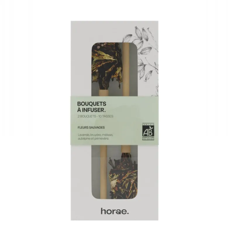 Les Thés Et Tisanes<Horae 2 bouquets de Fleurs Sauvages à infuser,