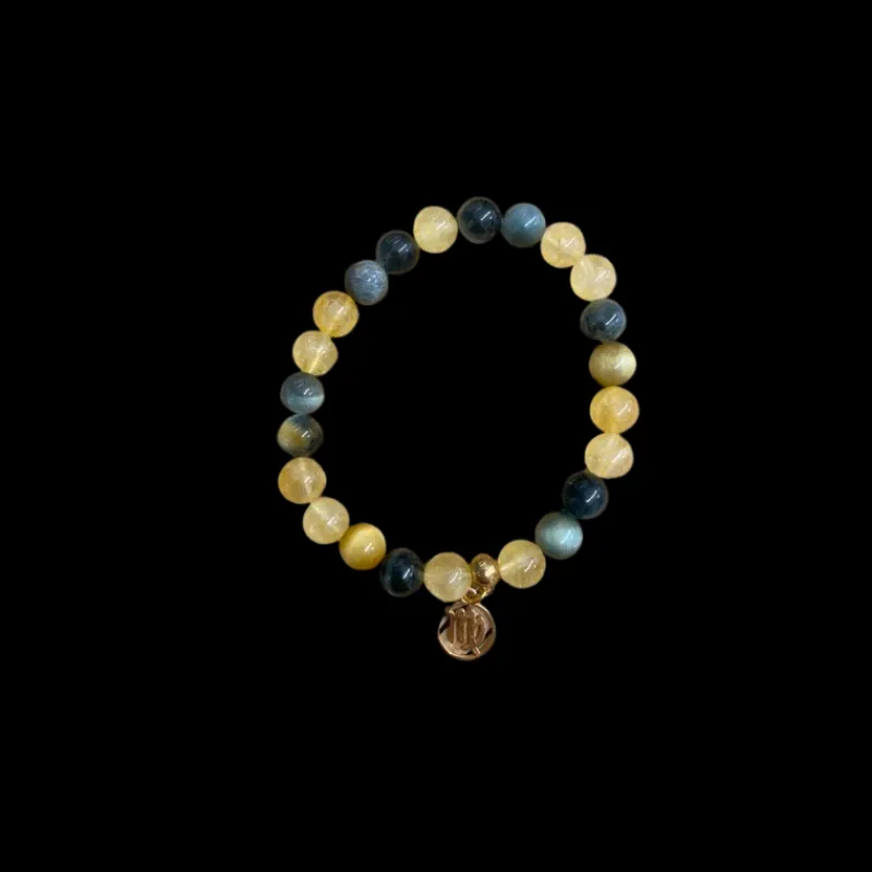 La Lithothérapie<Koukouma & Co Bracelet signe astrologique Vierge,