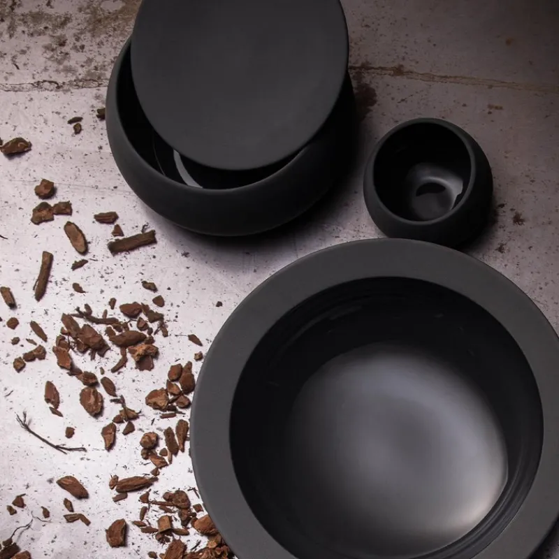 Saladiers Et Coupelles | Les Assiettes Creuses<Degrenne Paris Cocotte 50cl Bahia Onyx,