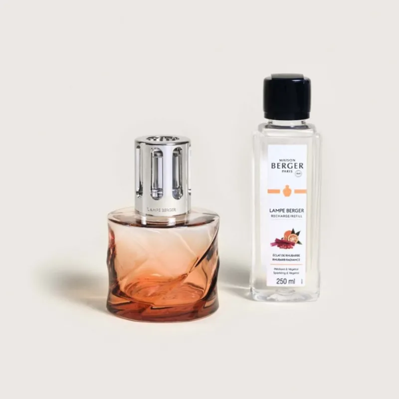 Diffuseurs De Parfum D'Intérieur<MAISON BERGER Coffret lampe Berger Spirale Rose Ambré,