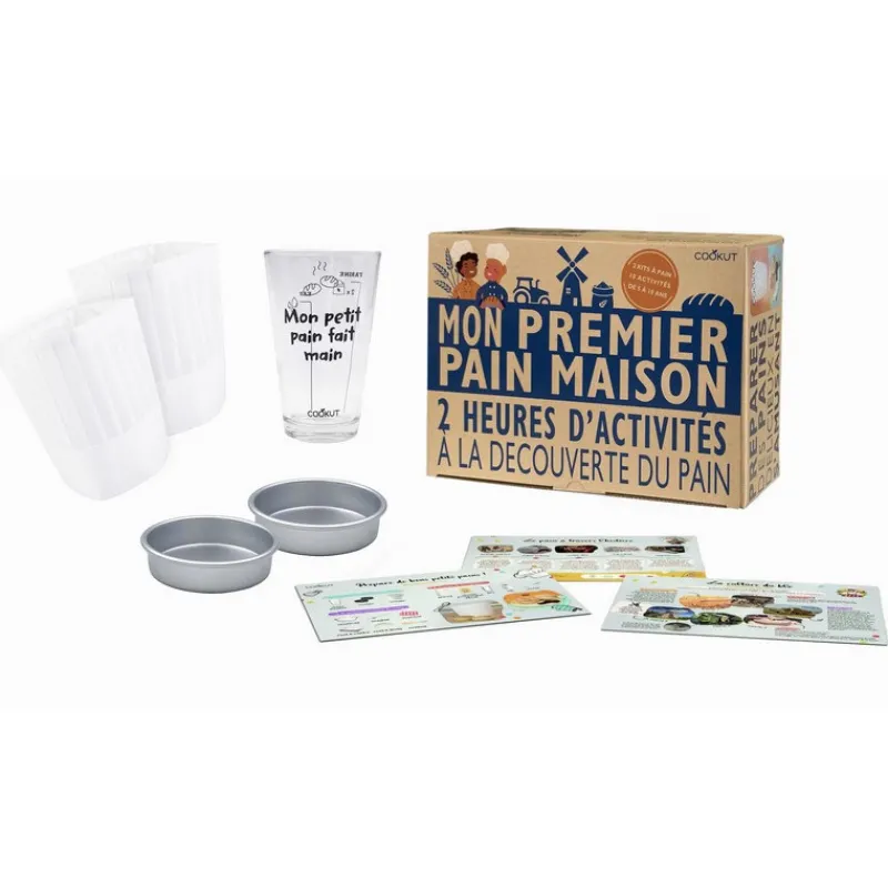 Machines À Pain<COOKUT Coffret Mon Premier Pain Maison,