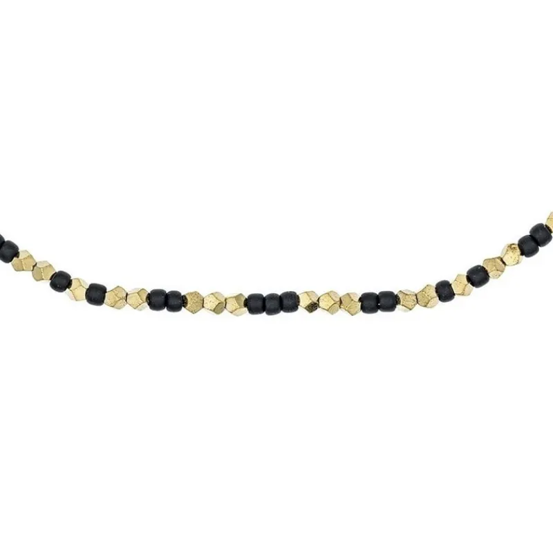 Les Bijoux<Têtes Blondes Collier ras du cou Maxine Hématite Gold,