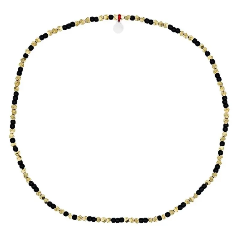 Les Bijoux<Têtes Blondes Collier ras du cou Maxine Hématite Gold,