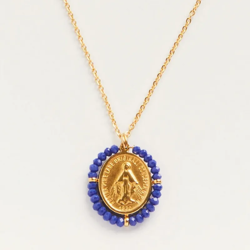 Les Bijoux<Palas Collier Santa Maria Cobalt Blue,