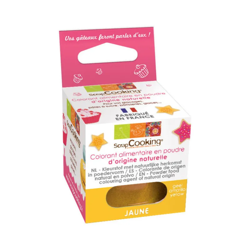 Les Macarons | Arômes Et Colorants<ScrapCooking Colorant alimentaire naturel jaune,