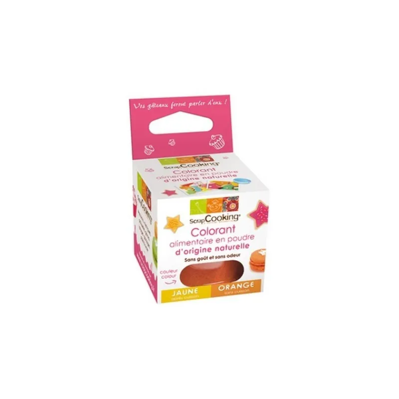 Les Macarons | Arômes Et Colorants<ScrapCooking Colorant alimentaire naturel orange,