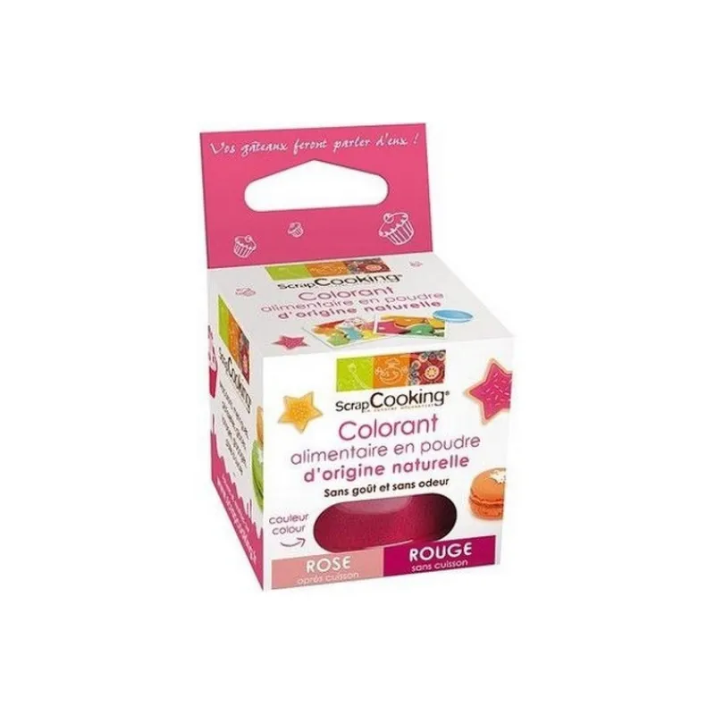 Les Macarons | Arômes Et Colorants<ScrapCooking Colorant alimentaire naturel rouge, ,