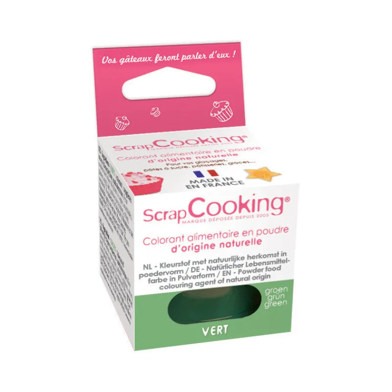 Les Macarons | Arômes Et Colorants<ScrapCooking Colorant alimentaire naturel vert,