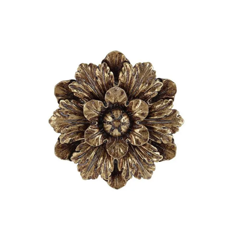 Décorations Murales<EMDE Décoration murale fleur dorée 13,5 cm, Emdé