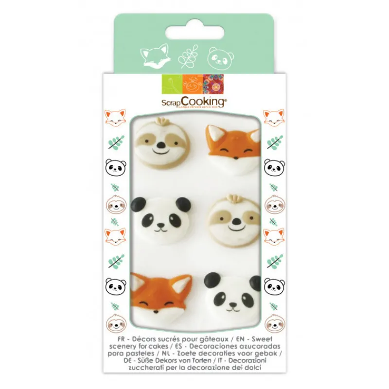 Les Cupcakes<ScrapCooking Décosucres Animaux,