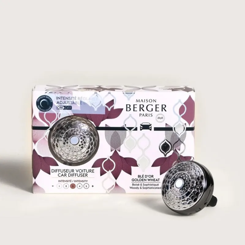 Diffuseurs De Parfum D'Intérieur<MAISON BERGER Diffuseur voiture modulable Quintessence,