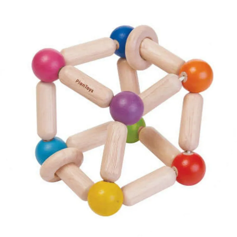 Les Jeux Pour Enfant<Asa Toys Hochet cube souple, Plan Toys