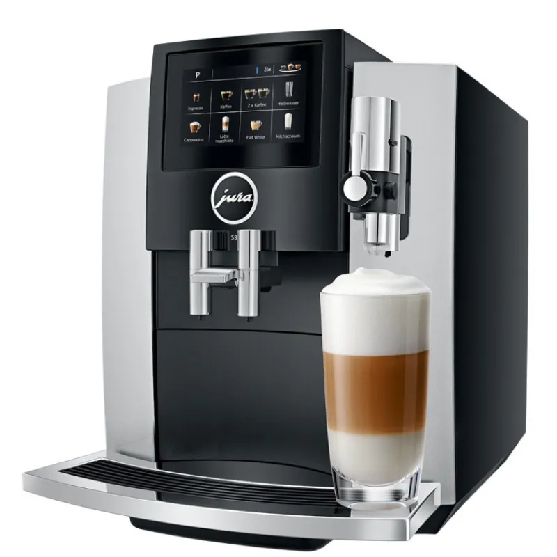 Machines À Café Professionnelles, Robots<JURA Machine Automatique à Café S8 Moonlight Silver EA