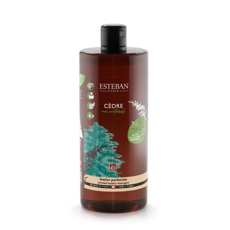 Textiles<ESTEBAN Lessive liquide Cèdre au naturel, Estéban