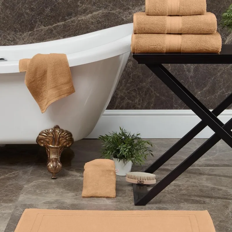 Serviettes | Draps De Douche<SENSEI Linge de toilette Pêche Luxury,