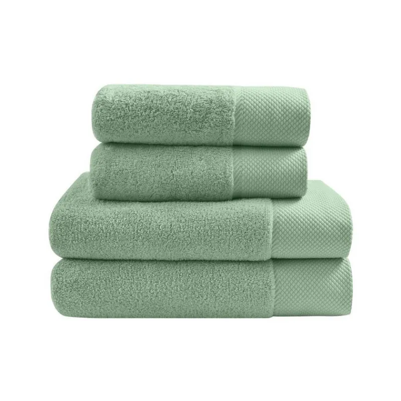 Serviettes | Draps De Douche<SENSEI Linge de toilette Sauge Sensoft,