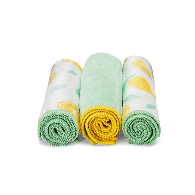 Brosserie<Full Circle Home Lot 3 chiffons multi-usages en microfibre recyclée, full circle®
