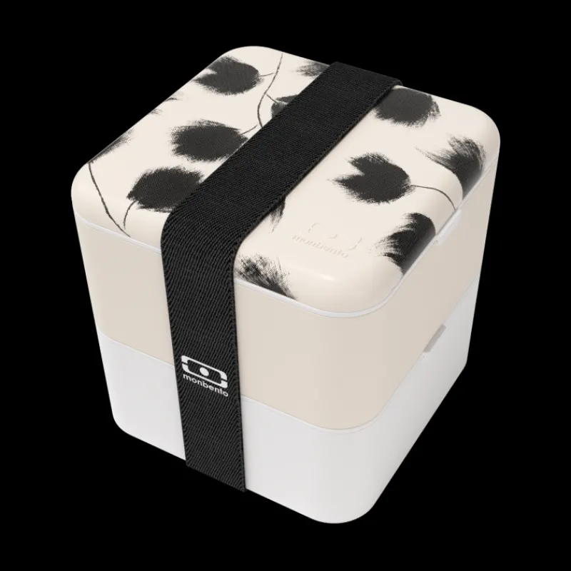 Ustensiles Pour Le Pique-Nique | Boîtes Repas Et Accessoires<Monbento MB Square Graphic Plume,