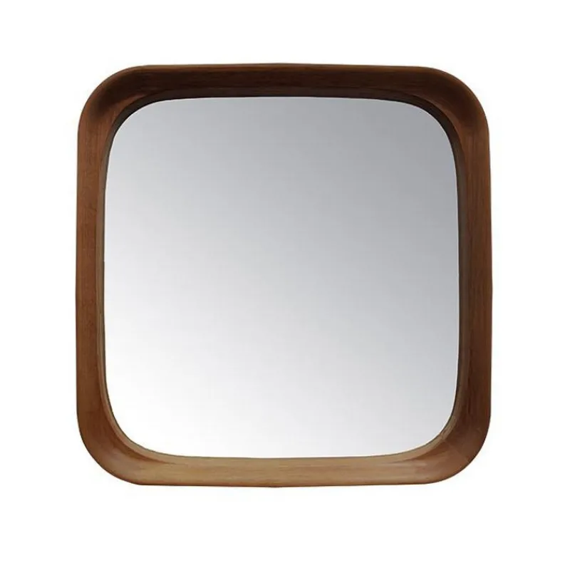 Miroirs Et Trumeaux<EMDE Miroir arrondi Bois Brun, Emdé