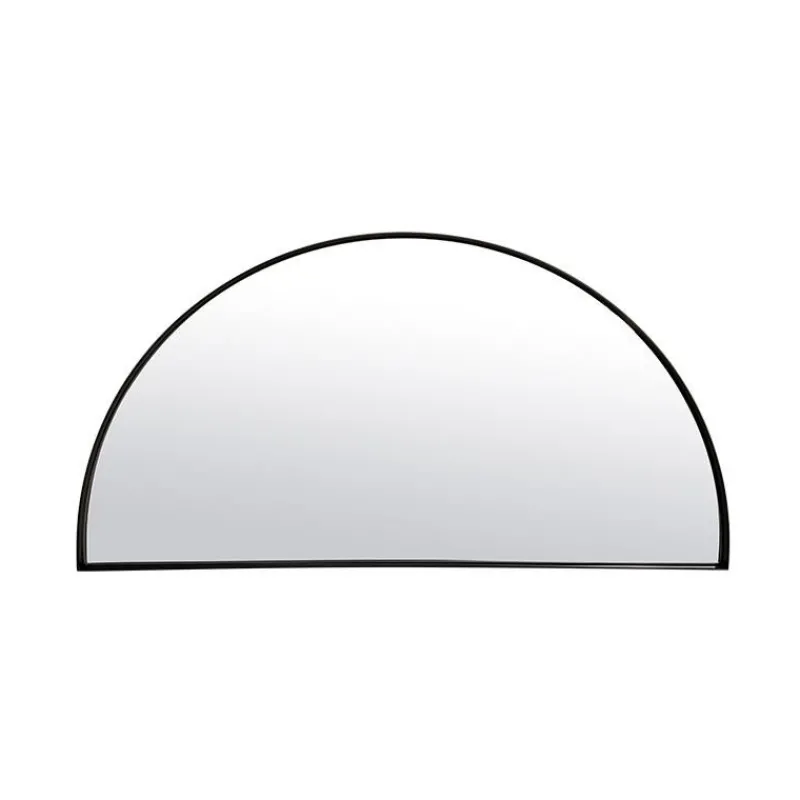 Miroirs Et Trumeaux<EMDE Miroir fin noir demi-cercle, Emdé