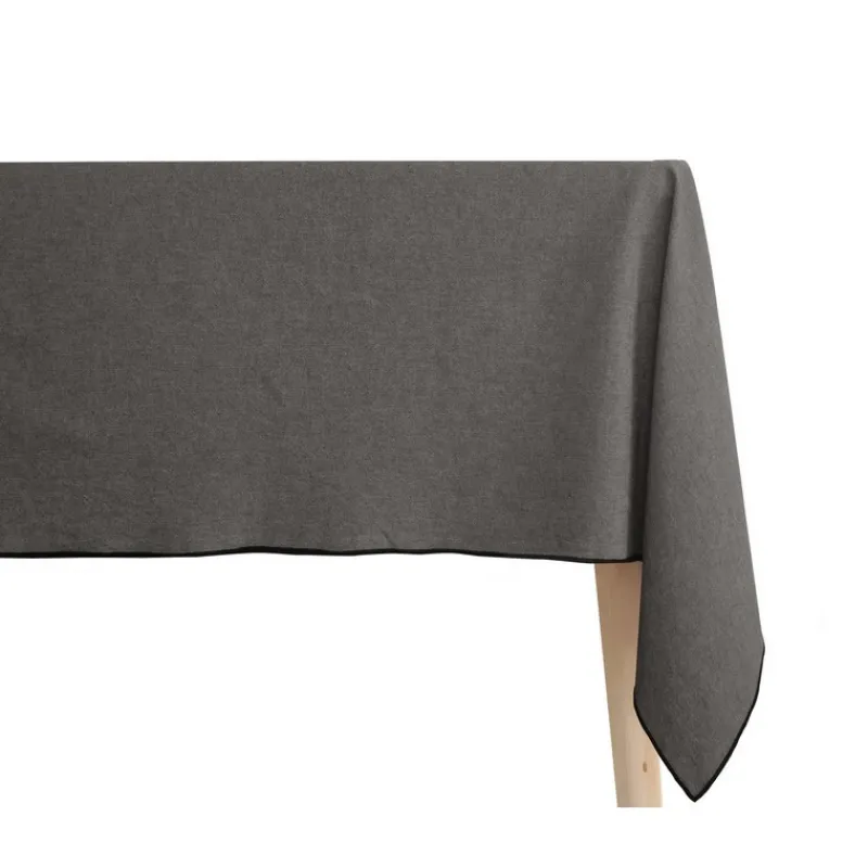Nappes<Vent du Sud Nappe coton lavé Hono Granit,