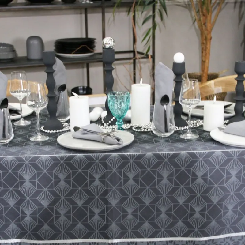 Nappes<Sud Etoffe Nappe Réveillon Caviar,