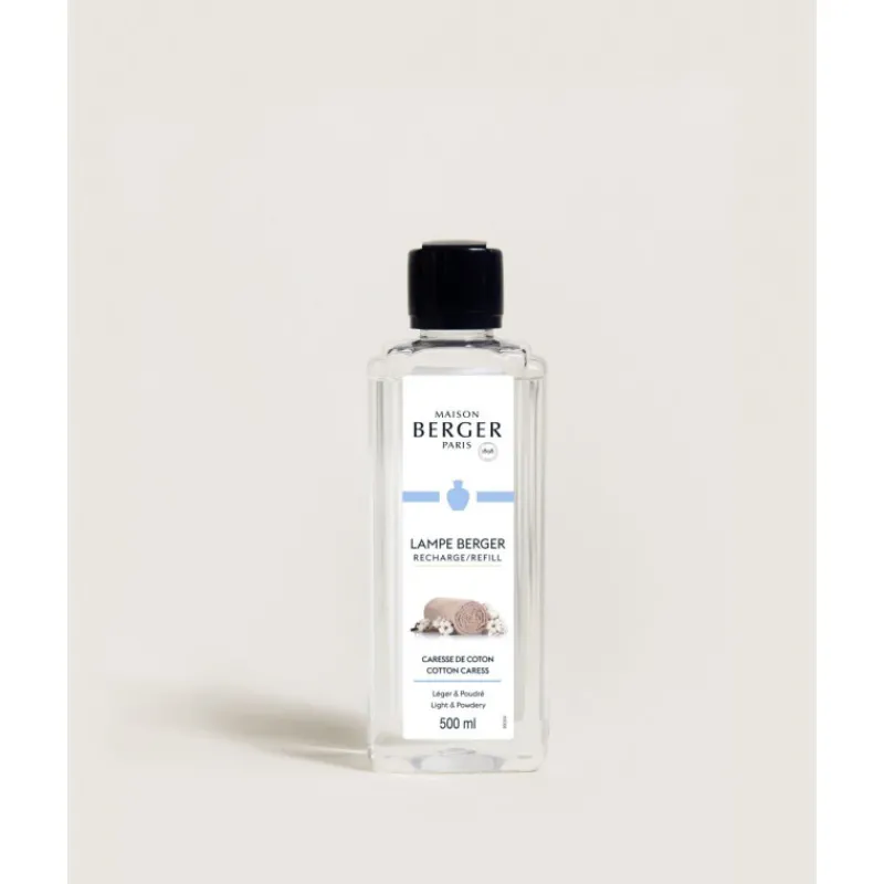 Parfums D'Intérieur<MAISON BERGER Parfum Caresse de coton 500 ml,