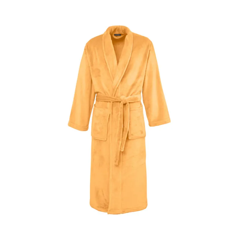 Peignoirs<SENSEI Peignoir polaire Komo Caramel,
