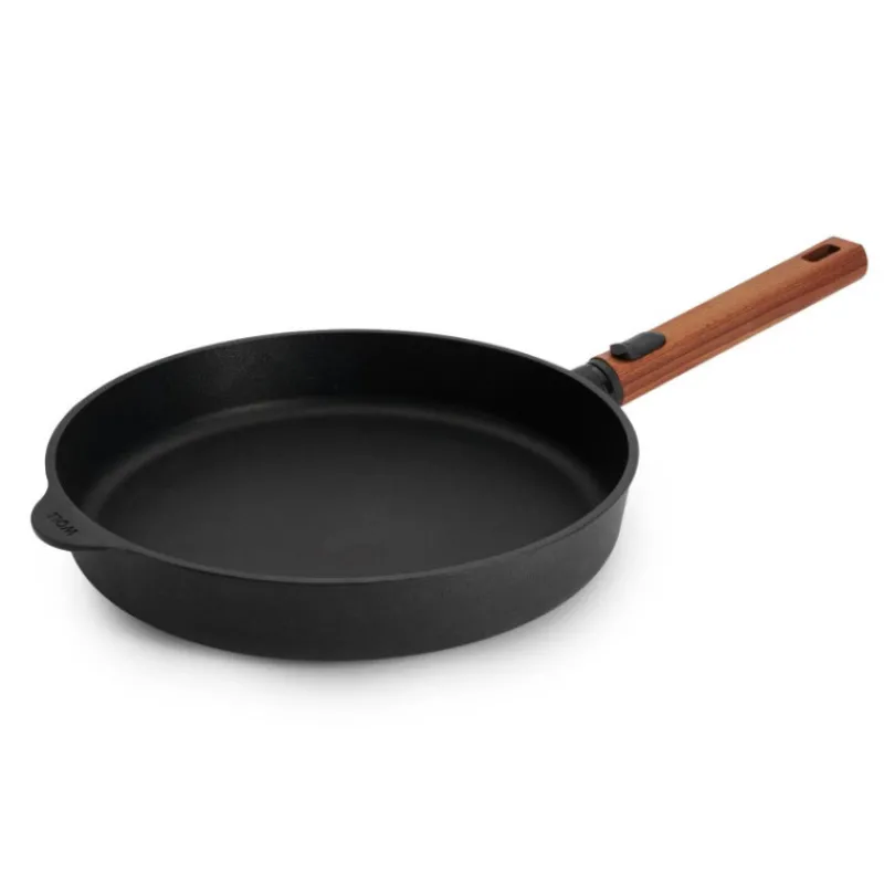 Poêles Anti-Adhérentes<Woll Poêle en fonte Eco Logic Bois,