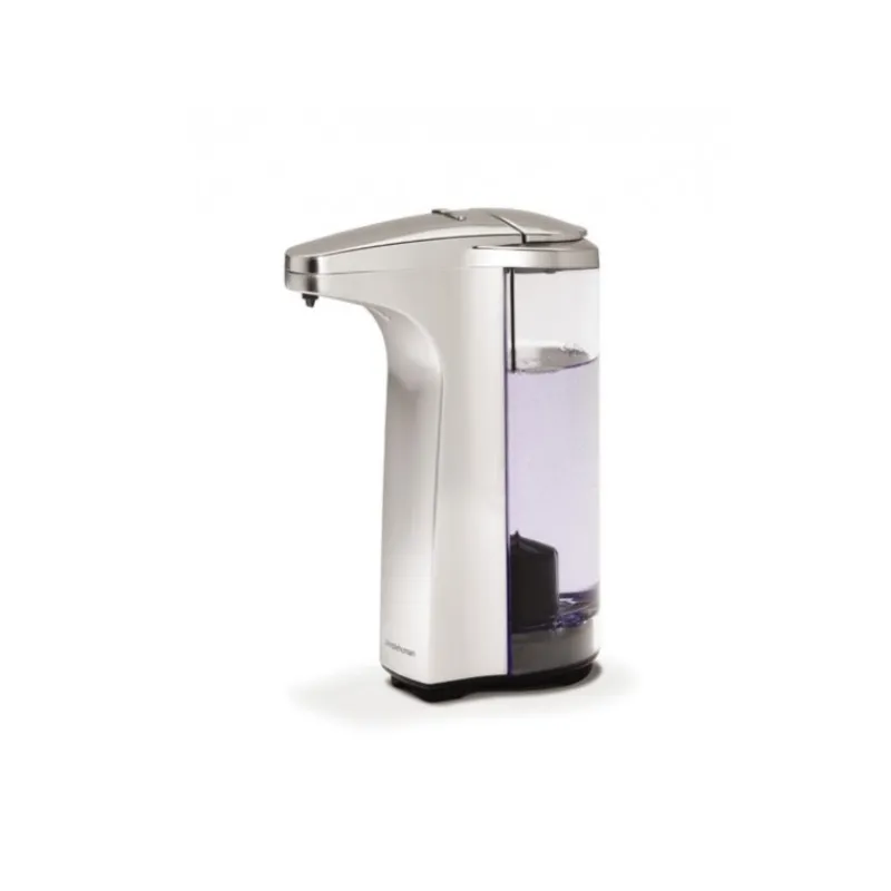 Coin Lavabo<Simplehuman Pompe à savon à capteur Nickel,