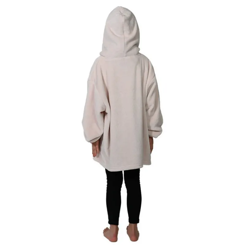 Le Textile Pour Enfant<SENSEI Poncho polaire pour enfant à capuche Ginger Pétale,