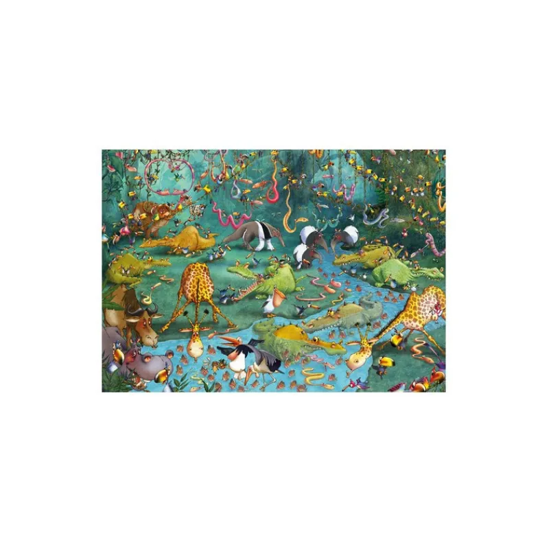 Les Jeux Pour Enfant | Les Jeux D'Intérieur<Wilson Jeux Puzzle 100 pièces Croco et Compagnie,