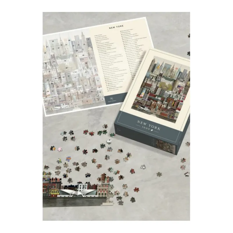 Les Jeux D'Intérieur<Martin Schwartz Puzzle 1000 pièces New York,