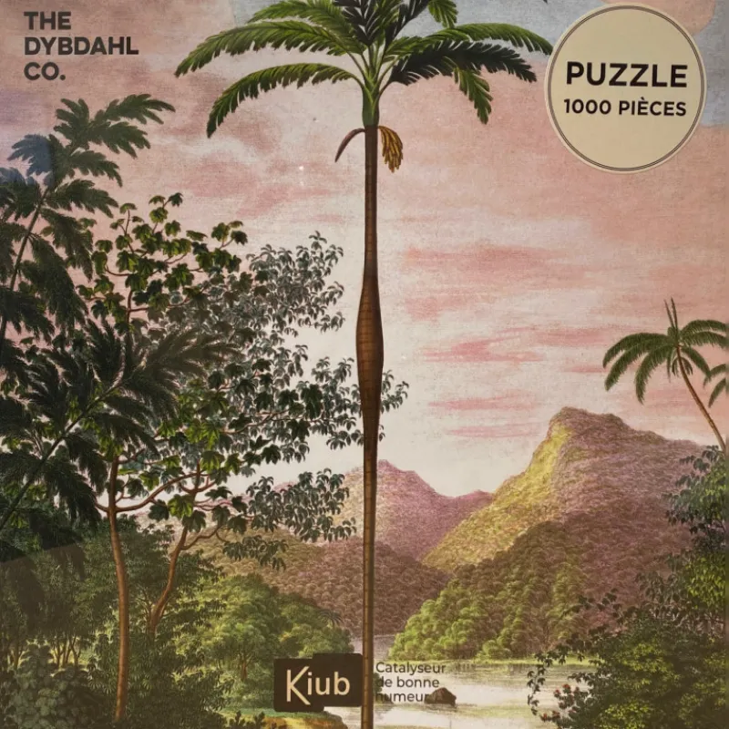 Les Jeux D'Intérieur<Kiub Puzzle de 1000 pièces Palmier,