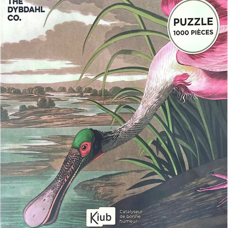 Les Jeux D'Intérieur<Kiub Puzzle de 1000 pièces Spatule Rosée,