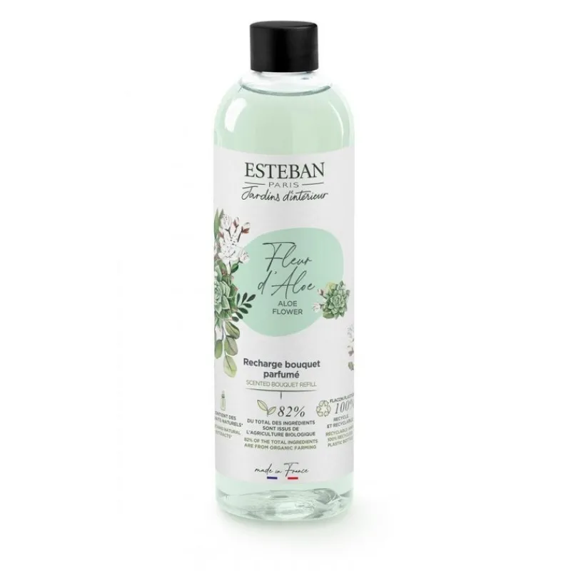 Parfums D'Intérieur<ESTEBAN Recharge bouquet parfumé 250 ml Thé en Fleur, Estéban