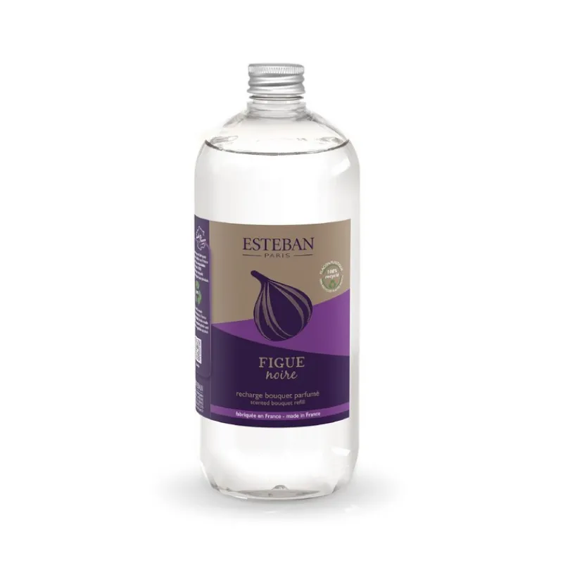 Parfums D'Intérieur<ESTEBAN Recharge de bouquet parfumé 1L Figue Noire, Estéban