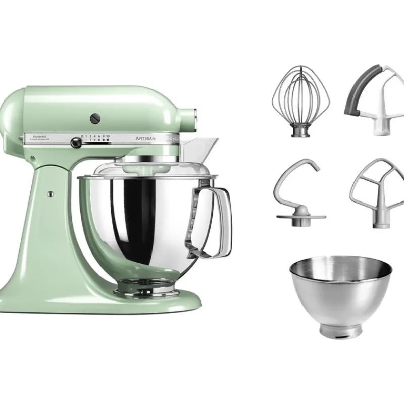 Robots<KITCHENAID Robot Artisan Macaron Pistache 5KSM175PSEPT,