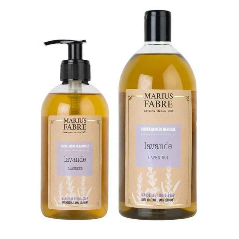 Les Soins | Coin Lavabo<Marius Fabre Savon liquide de Marseille Lavande,