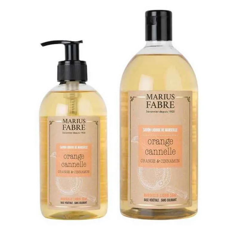 Les Soins | Coin Lavabo<Marius Fabre Savon liquide de Marseille Orange Cannelle,