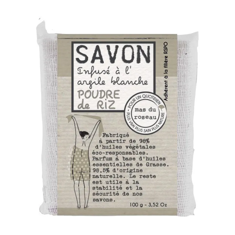 Les Soins | Coin Lavabo<mas du roseau Savon parfumé coloré Poudre de riz,