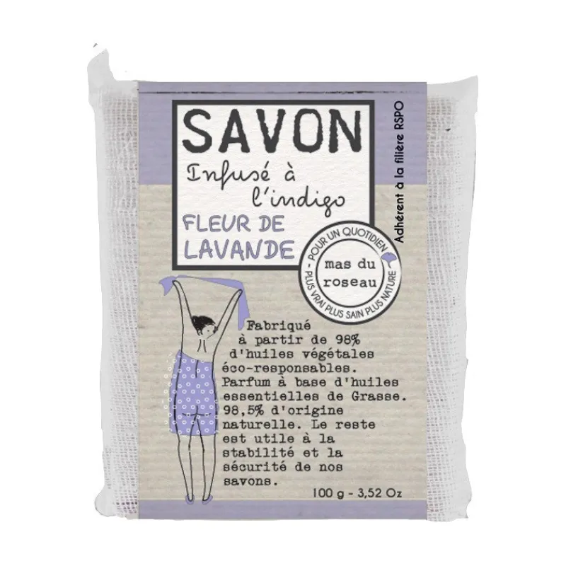 Les Soins | Coin Lavabo<mas du roseau Savon  végétal parfumé coloré Lavande,